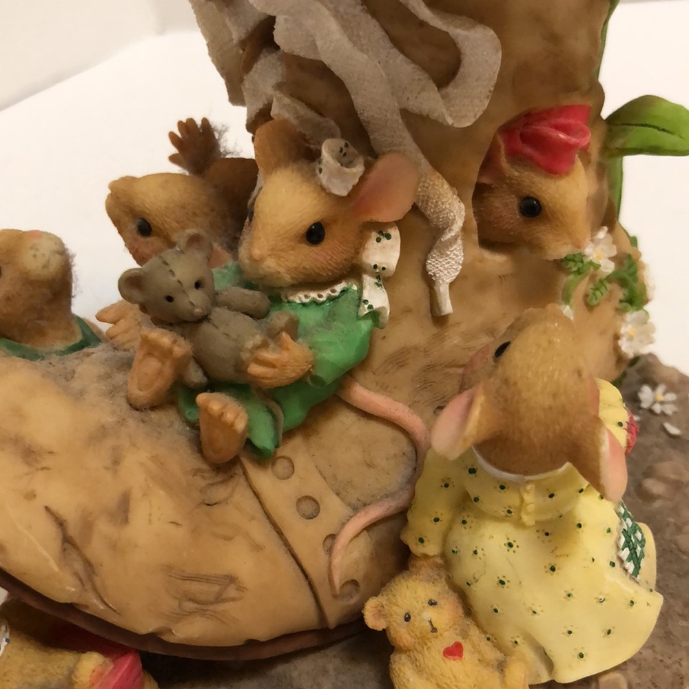 Vtg.Enesco Priscilla's Mouse Tales Together We Can Make All Our Wishes Come True - Picture 9 of 9